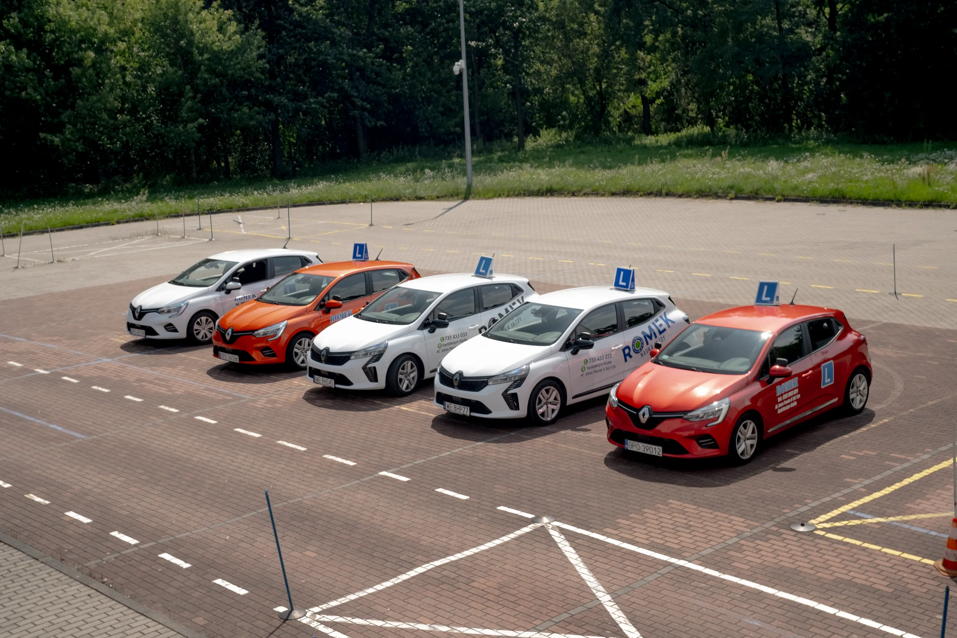 Flota szkoleniowa Renault Clio